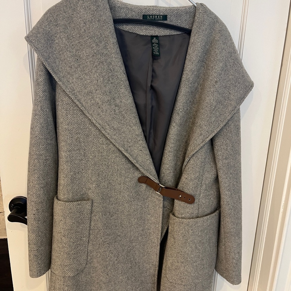 Ralph Lauren Gray Women's Cape Coat